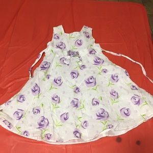 Girls flower dress